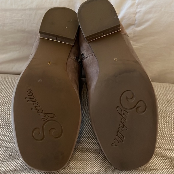 Seychelles Leather Flat Booties Zip up Size 8 - Picture 7 of 10